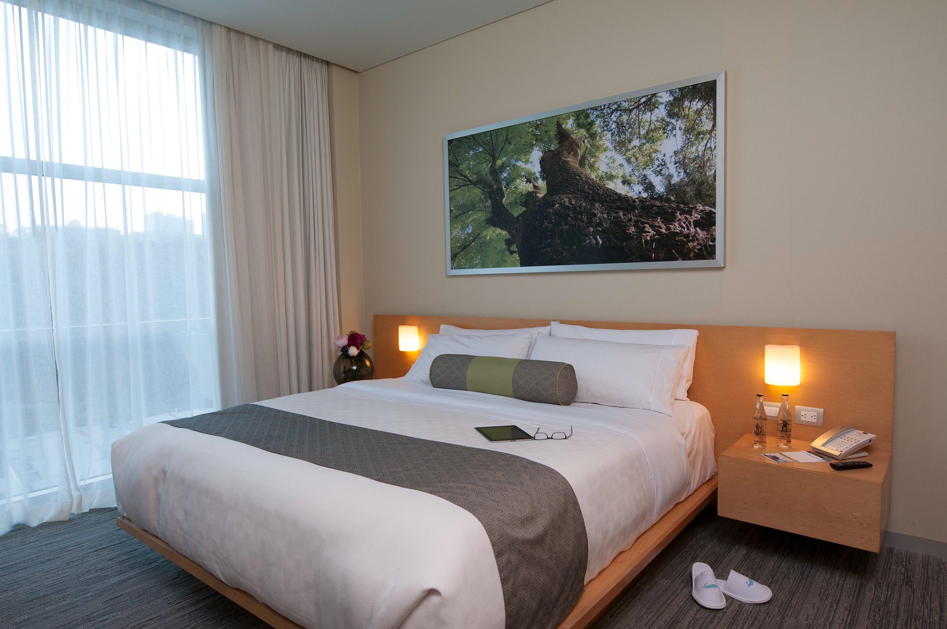 Stadia Suites Mexico City Santa Fe Luaran gambar A bedroom at the hotel