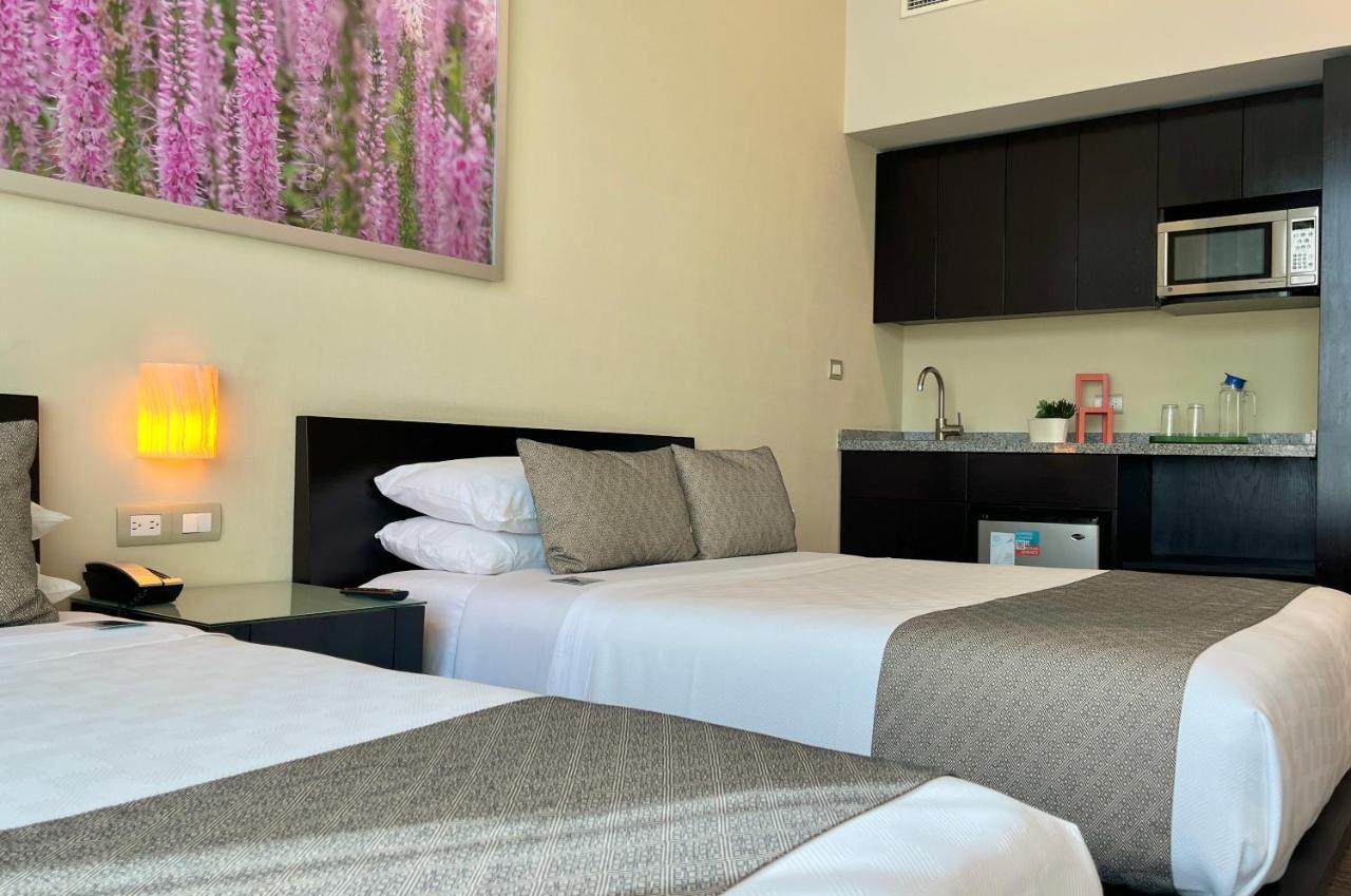 Stadia Suites Mexico City Santa Fe Luaran gambar A typical studio apartment