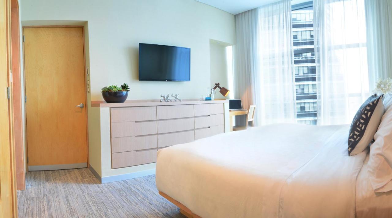 Stadia Suites Mexico City Santa Fe Luaran gambar A bedroom at the Hotel Commonwealth